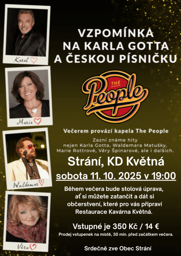 Vzpomínka na Karla Gotta a Českou písničku